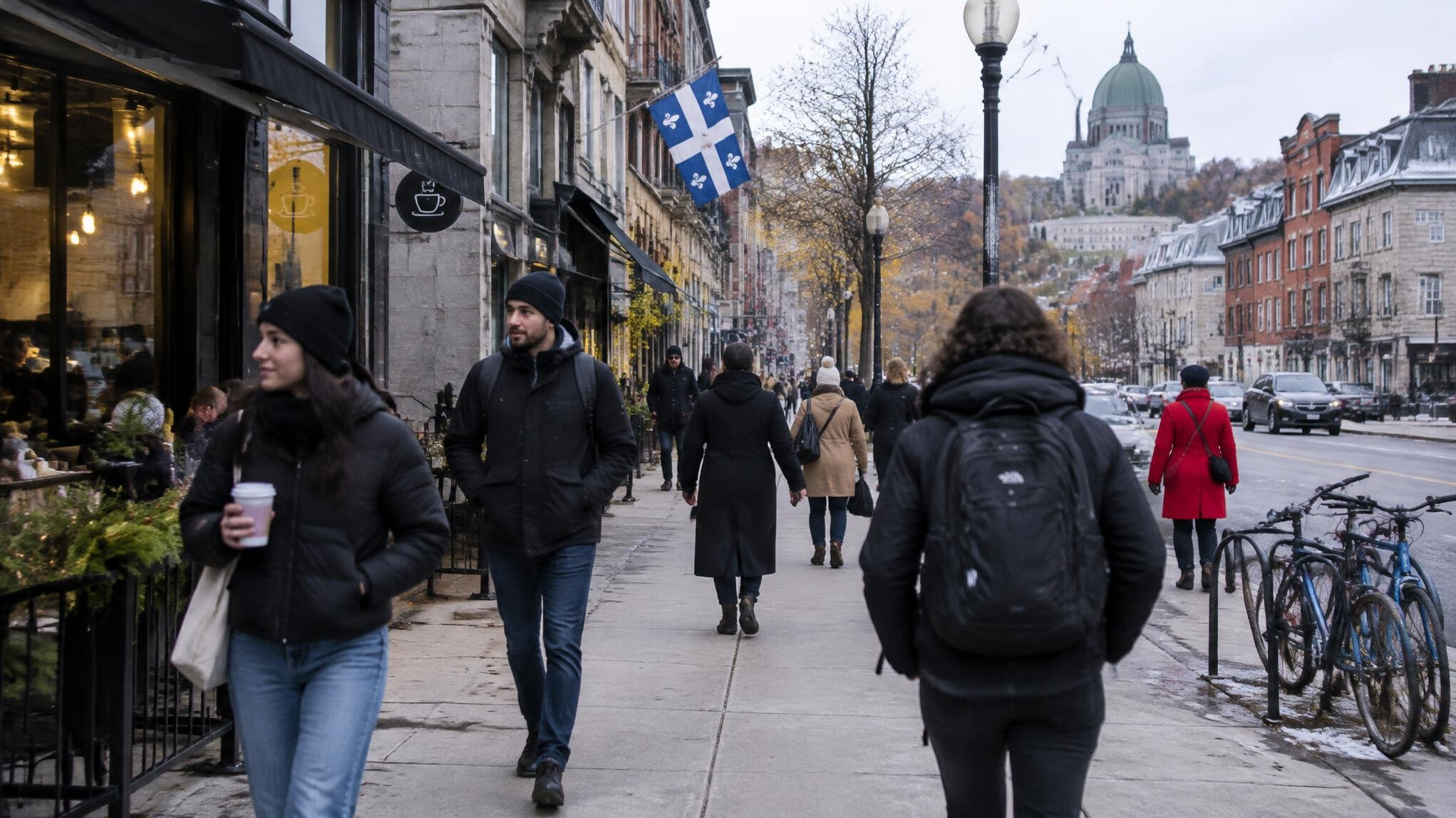 montreal street scene